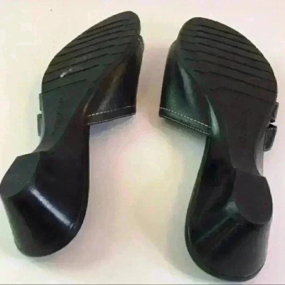 Naturalizer Parfait Black Leather Sz 7.5 Brazil - Picture 6 of 9